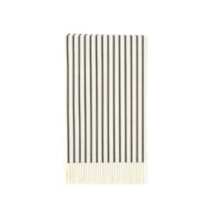 Black and White Stripe Napkins