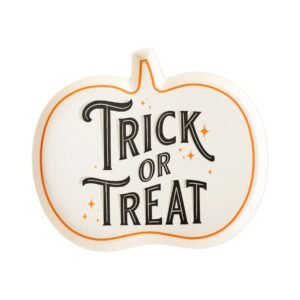 Trick or Treat Bamboo Plate