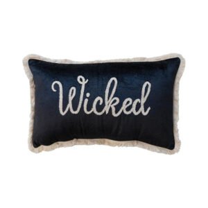 Velvet "Wicked" Pillow